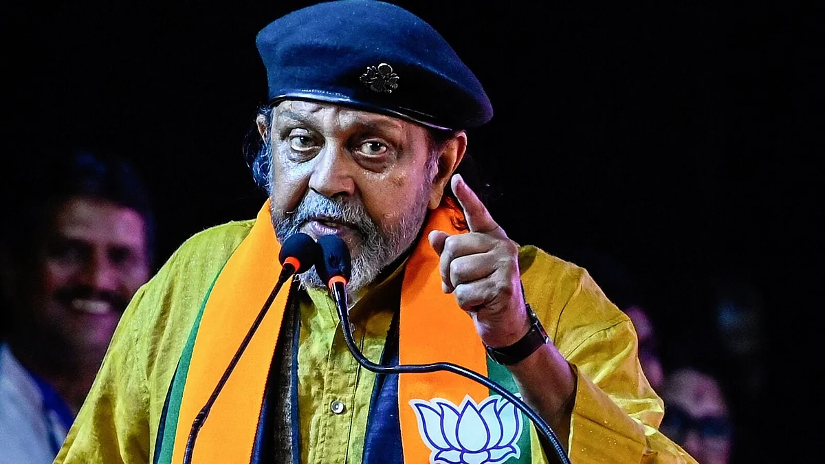 Mithun Chakraborty (photo: @Gabbar0099/X)