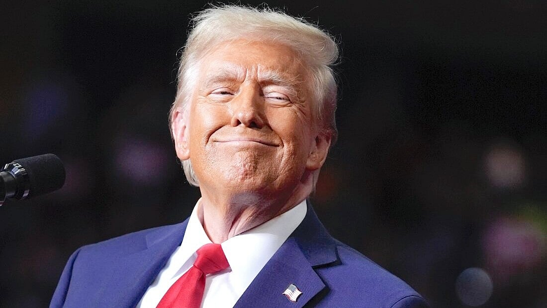 President-elect Donald Trump (photo: @twitkalk/X)