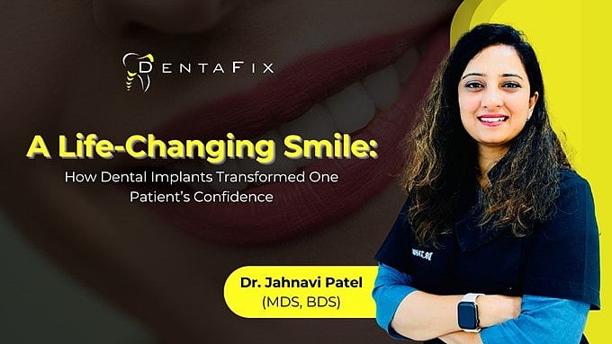 A life-changing smile: How dental implants transformed one patient’s confidence