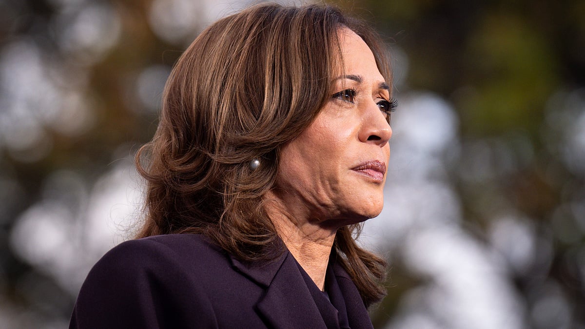 Vice-president Kamala Harris in Washington on 6 November (photo: PTI)