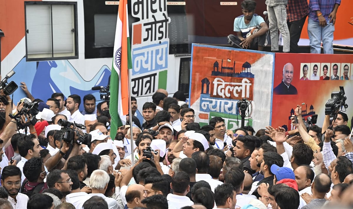 Congress launches Delhi Nyay Yatra, to cover 70 segments in four phases 