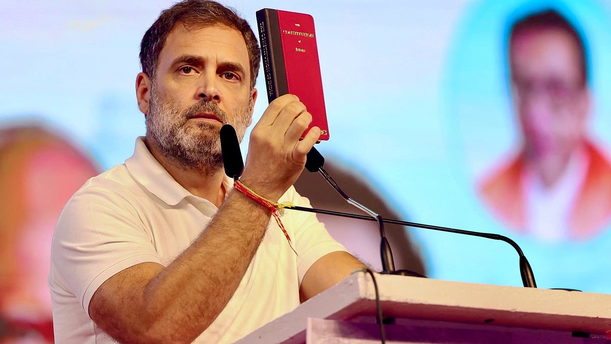 Rahul Gandhi in Mumbai on 6 November (photo: PTI) 