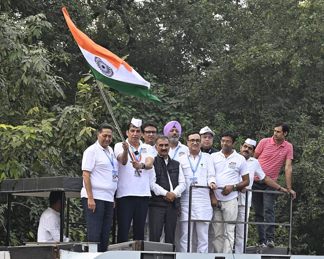 Congress launches Delhi Nyay Yatra, to cover 70 segments in four phases 