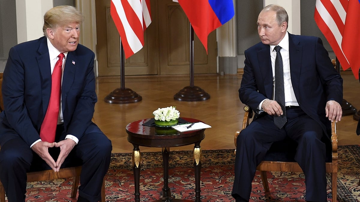 US President-elect Donald Trump and Russian counterpart Vladimir Putin