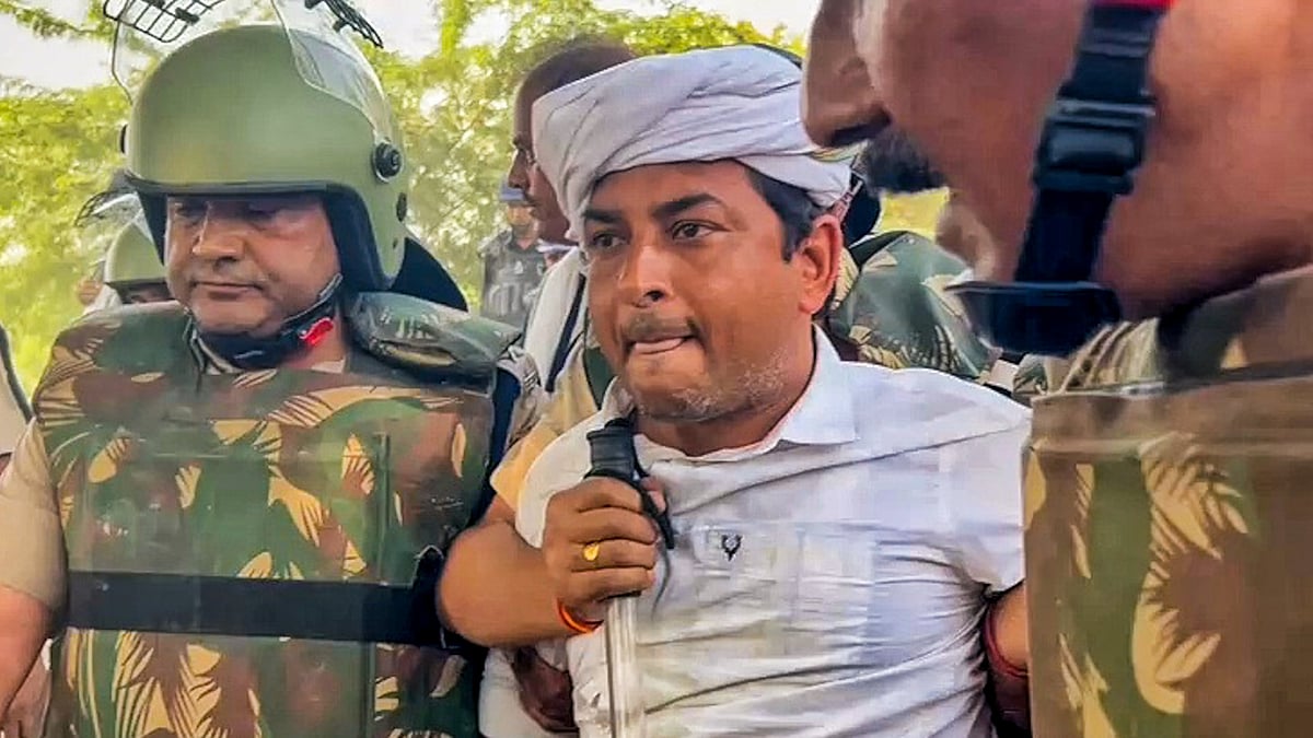 Rajasthan: Police fire teargas at mob, by-poll candidate Meena arrested for slapping SDM