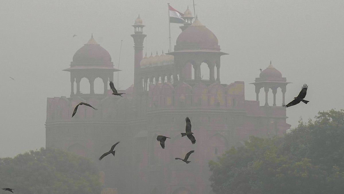 Thick layer of smog covers Delhi and adjoining areas on 13 November (Photo: PTI)