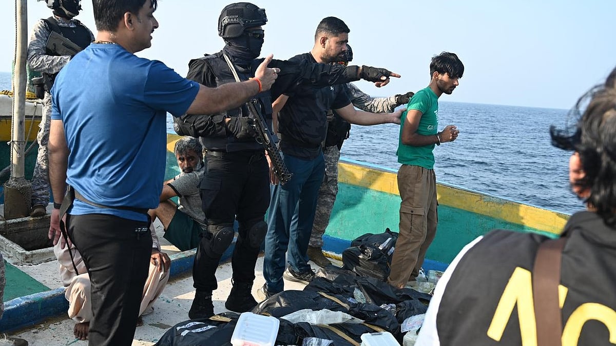 A visual from the operation (photo: @indiannavy/X)