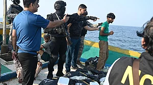 700 kg drugs seized, 8 Iranians held in operation along Gujarat coast
