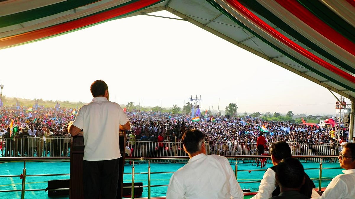 Ensure level playing field in campaign: Congress to ECI after Rahul's chopper delay