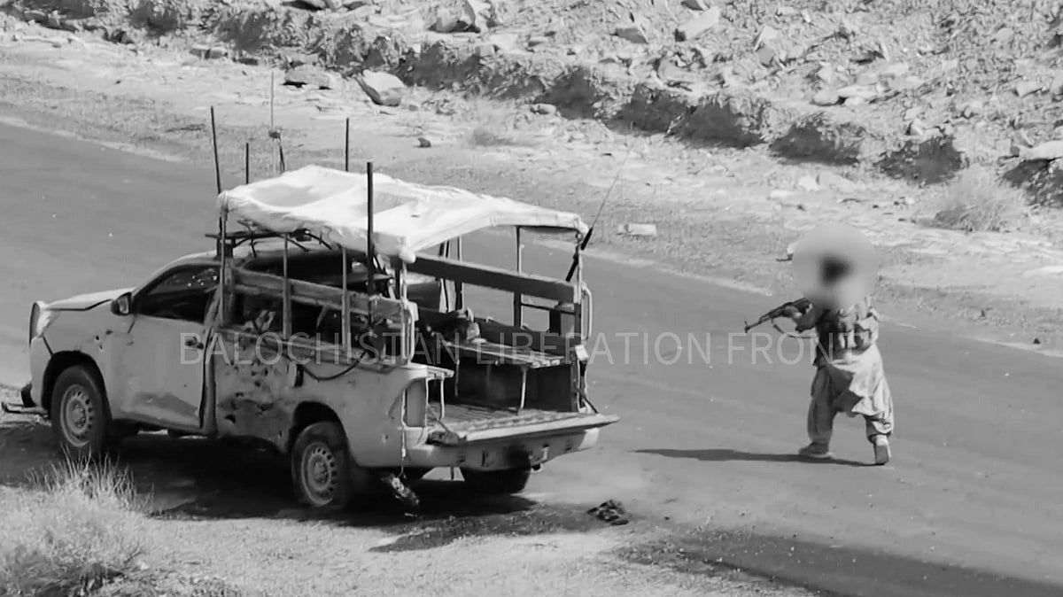 A BLA militant (Image for representational purpose only)