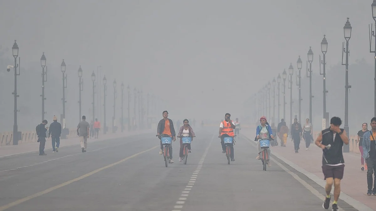 Delhi's AQI worsened to 412 on Saturday, 23 Nov. 2024 (Photo: Vipin/ NH)