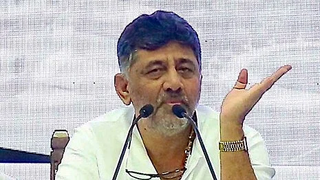 Karnataka deputy chief minister D. K. Shivakumar (photo: IANS)