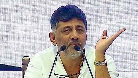 Karnataka deputy chief minister D. K. Shivakumar (photo: IANS)