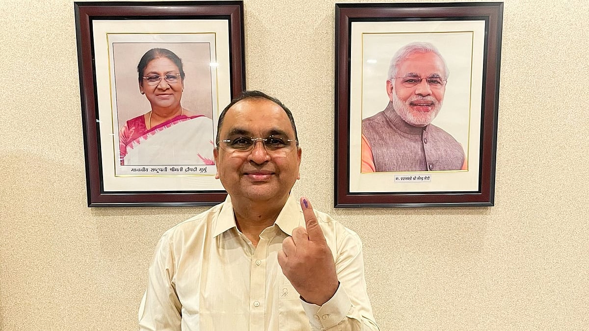 BJP minority morcha president Jamal Siddiqui (photo: @JamalSiddiqui_/X)