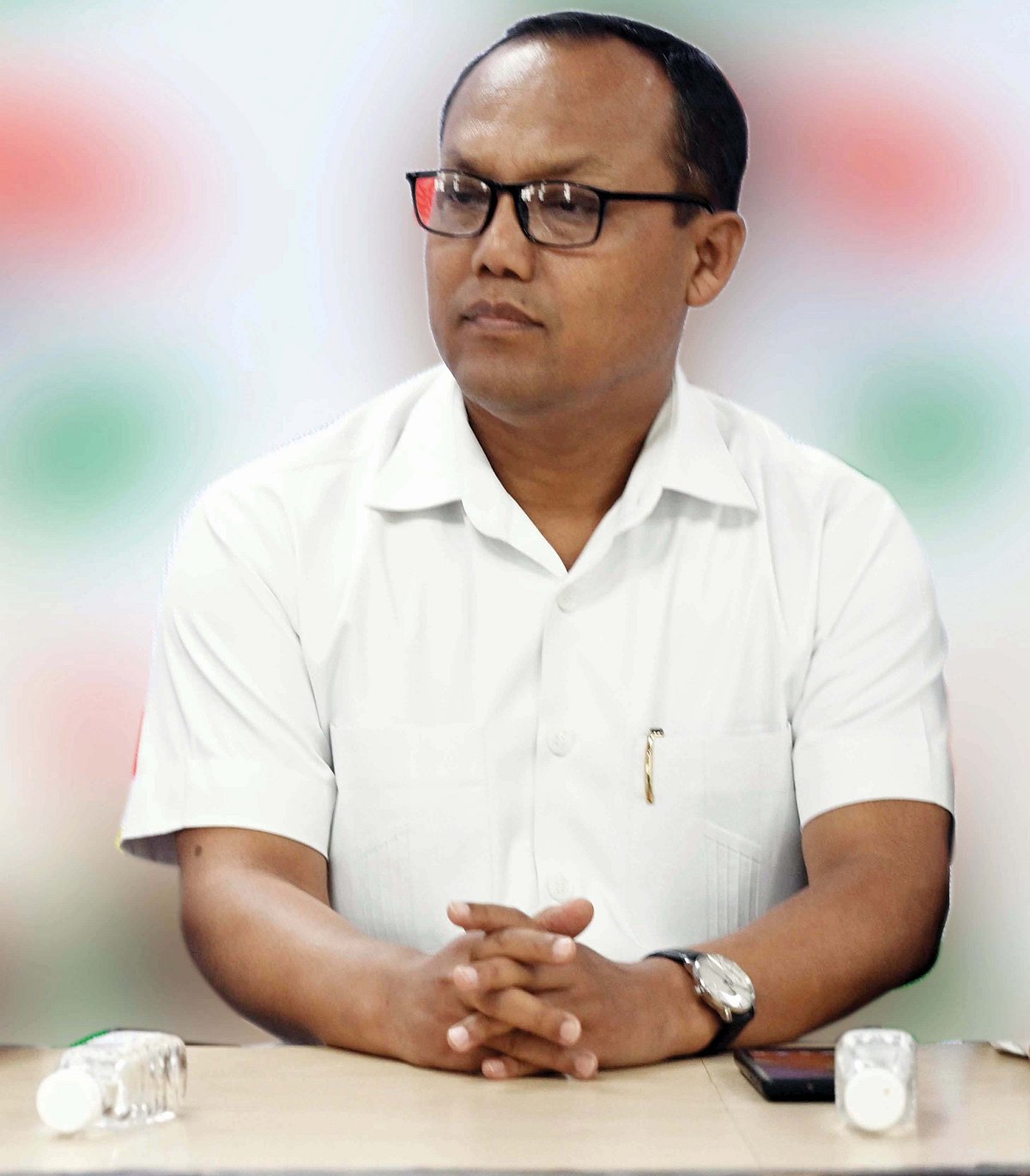 State Congress president Keisham Meghachandra Singh