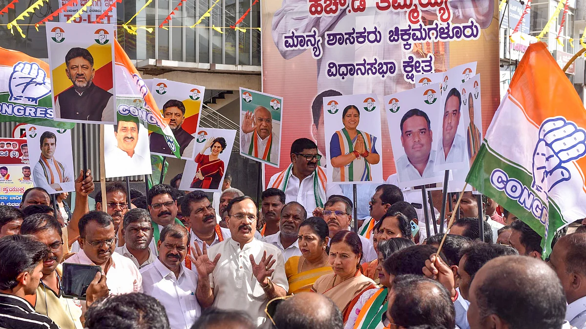 The Congress won all three assembly seats in Karnataka
