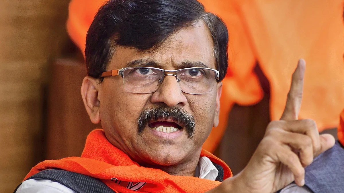Shiv Sena (UBT) leader Sanjay Raut (photo: PTI)