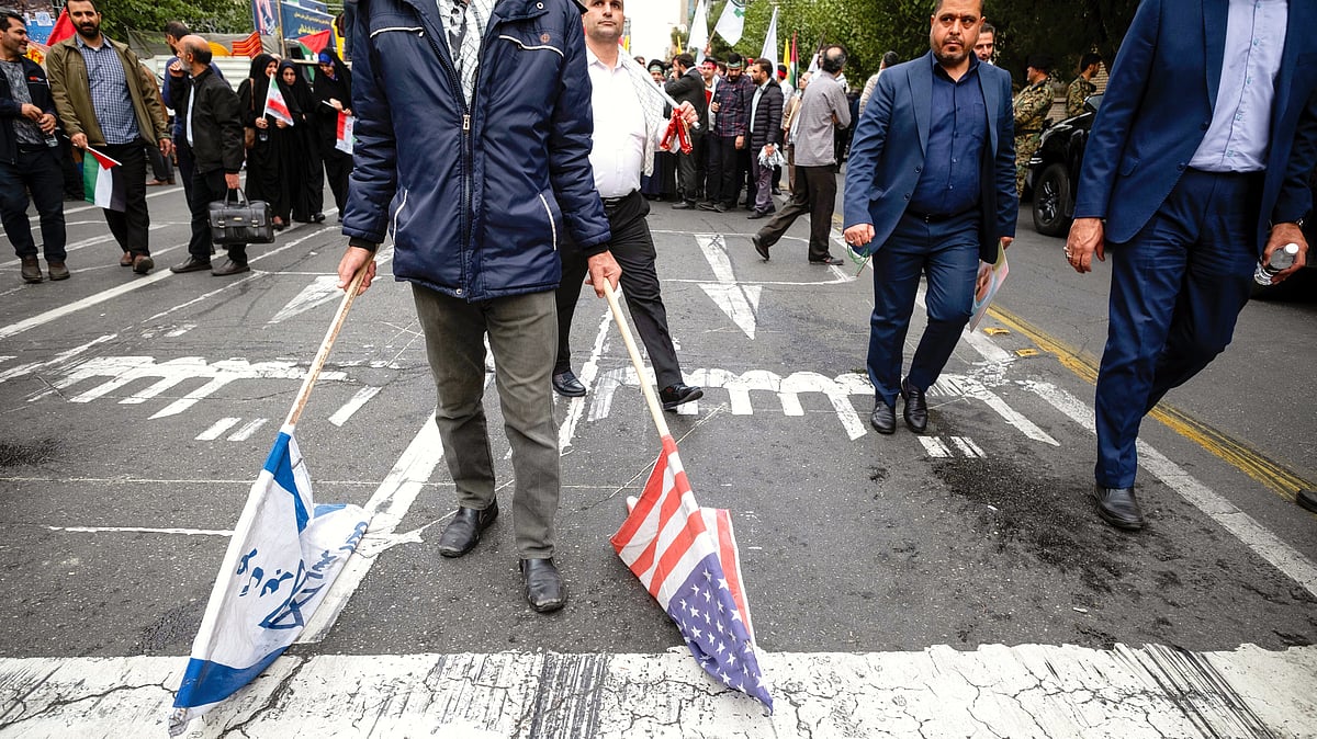 Anti-US, anti-Israel rally marking the 45th anniversary of the US embassy occupation in Tehran