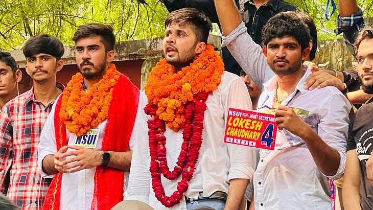 DUSU polls: After 7, years NSUI bags president's post, ABVP takes VP