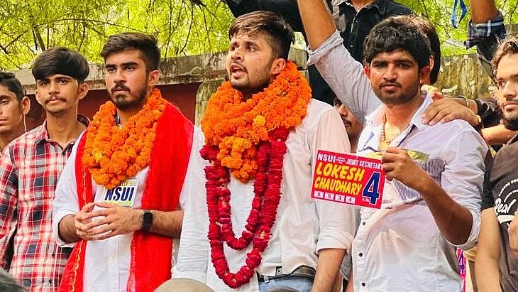 The NSUI winners (photo: @NayakRagini/X)