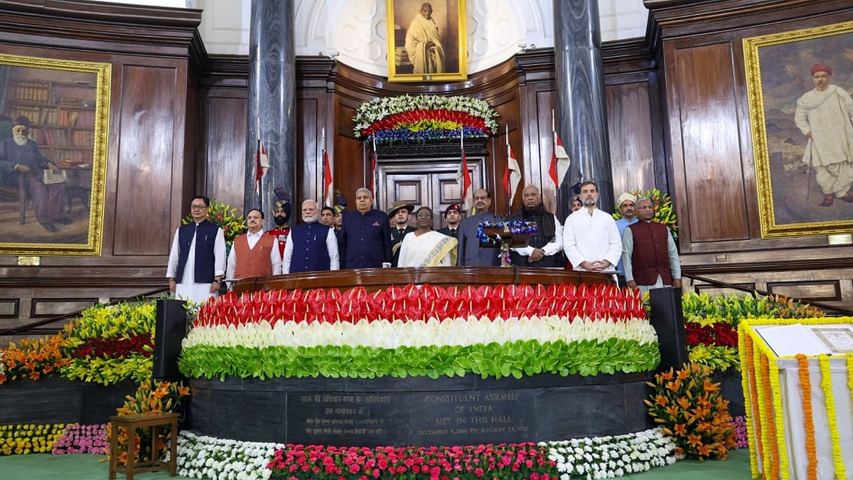 President Murmu releases Maithili and Sanskrit versions of Constitution