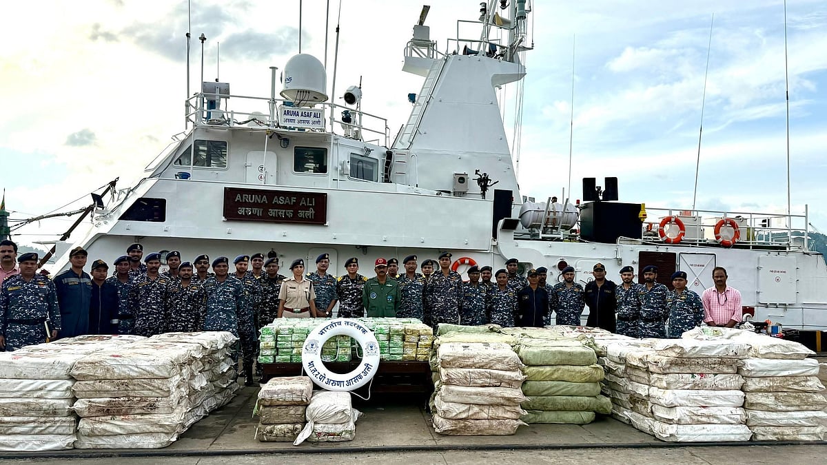 5,500 kg crystal meth in Andamans, biggest drug haul of Indian Coast Guard