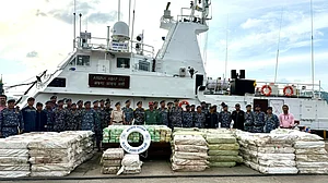 5,500 kg crystal meth in Andamans, biggest drug haul of Indian Coast Guard