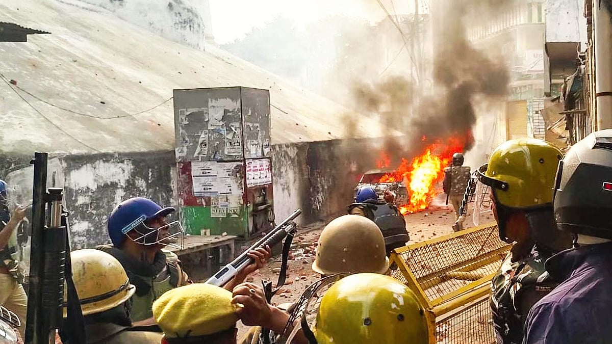 Locals clash with police during the survey of Sambhal’s Shahi Jama Masjid