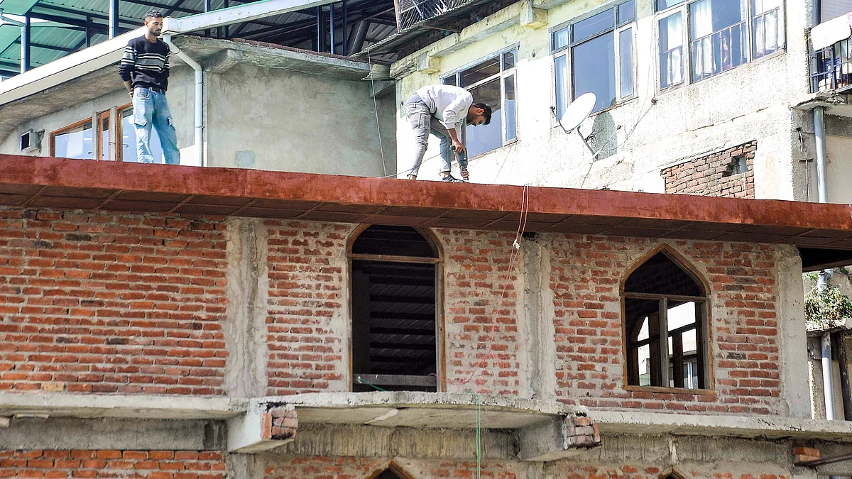 The mosque at Sanjauli in Shimla (Photo: PTI)