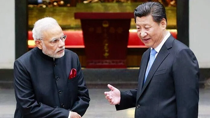 Narendra Modi with Xi Jinping (file photo)