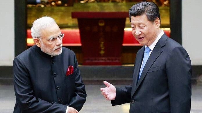 Narendra Modi with Xi Jinping (file photo)