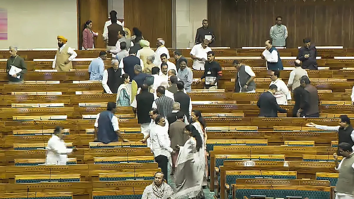 Representational image from Lok Sabha (photo: PTI)