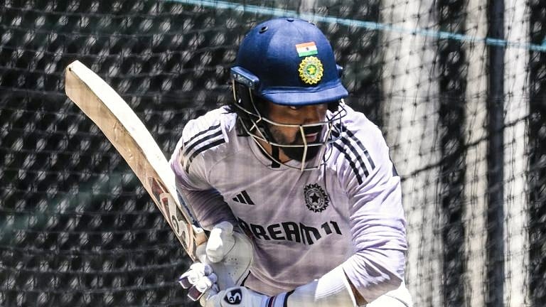 KL Rahul is concentration personified at the nets in Adelaide