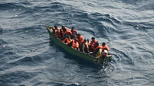 Pak agency helps Coast Guard rescue 12 crew members of sunk ship