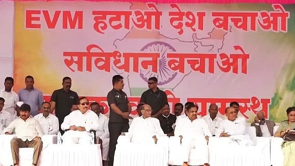 Sharad Pawar calls for 'a change in EVM election system' from Markadwadi village