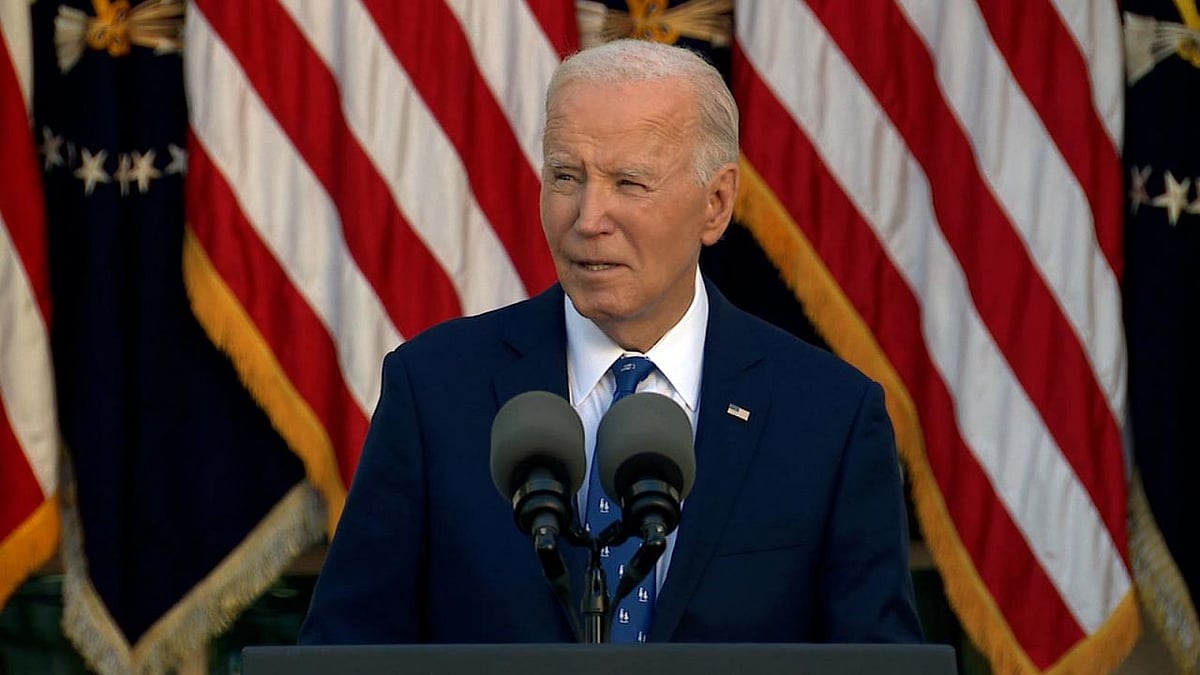 Facing uncertainty after overthrow of al-Assad, Biden orders airstrikes on IS in Syria