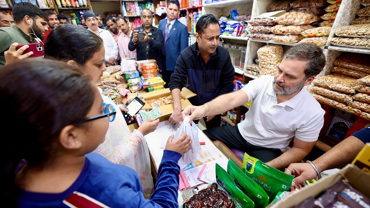 ‘Shock absorbers, job creators’: Rahul Gandhi on the small corner shop
