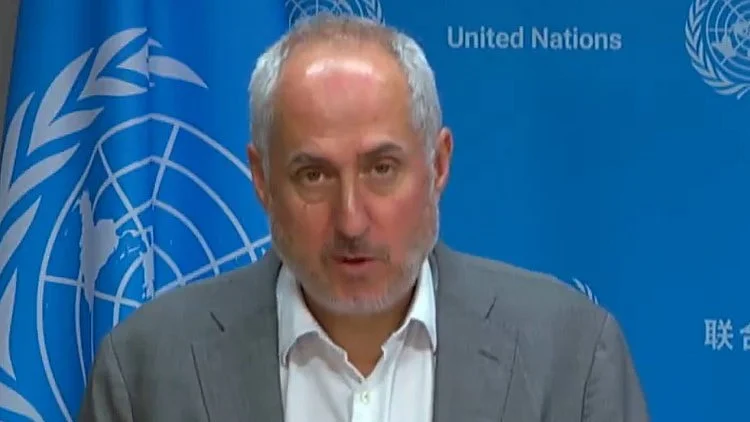 Stephane Dujarric, spokesperson for the UN secretary-general