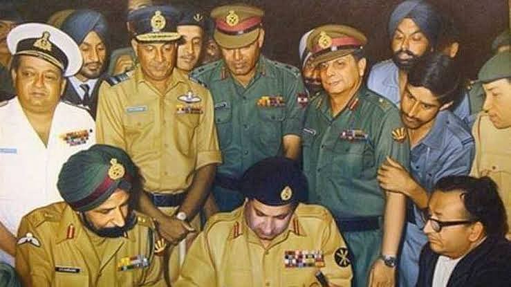 Disgraceful, say veterans as Army HQ removes picture of historic surrender in Dhaka