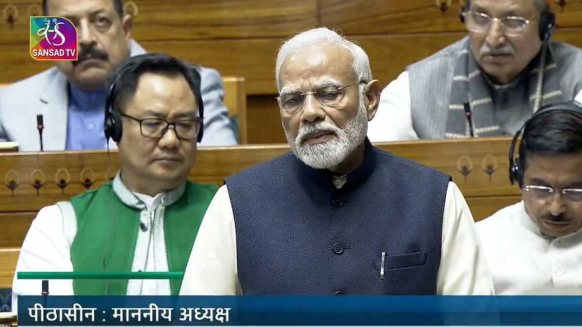 Constitution debate: In trite script, Modi attacks Congress, steers clear of India’s present crises