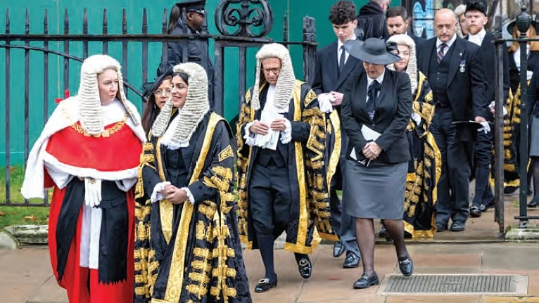 Lady chief justice Sue Carr and secretary of state for justice Shabana Mahmood (Photo: Getty Images)