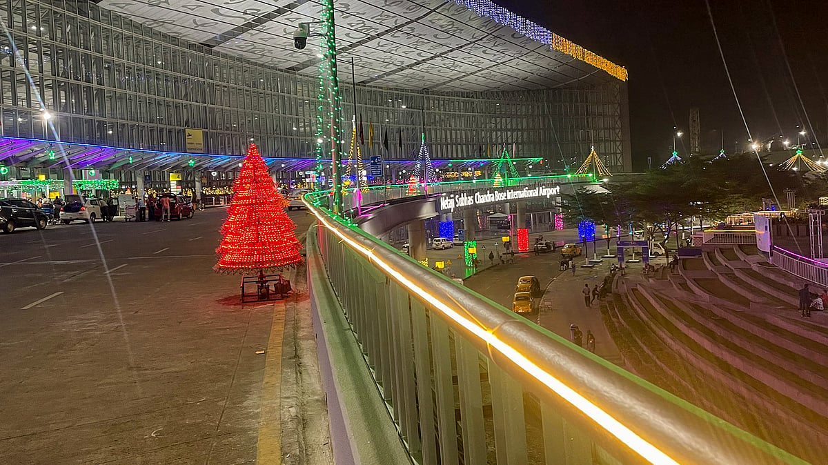 Kolkata airport decked up to mark 100 years of flight operations