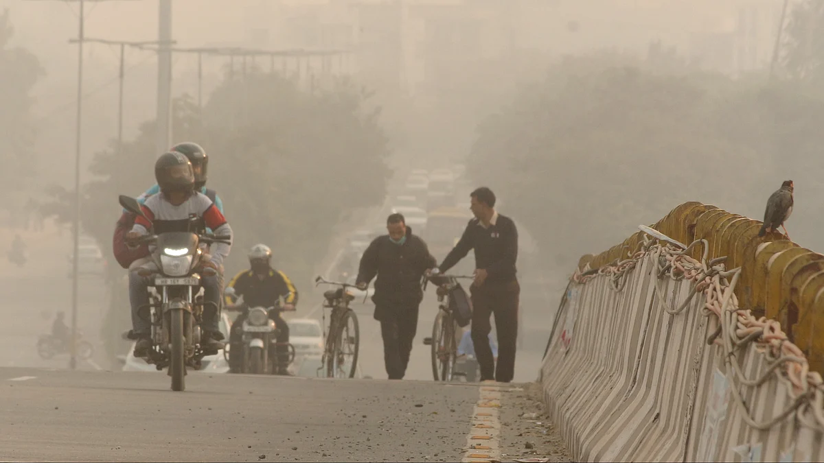 Representative image of Delhi air pollution (photo: PTI)