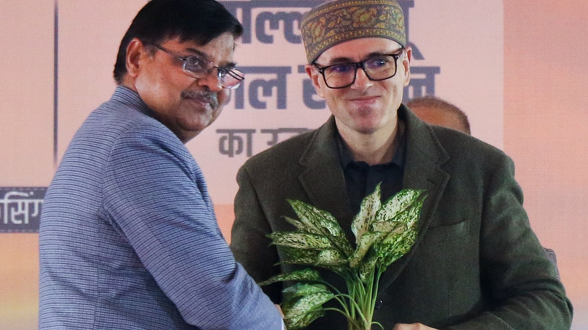 Omar Abdullah in Jammu on 6 January (photo: PTI)