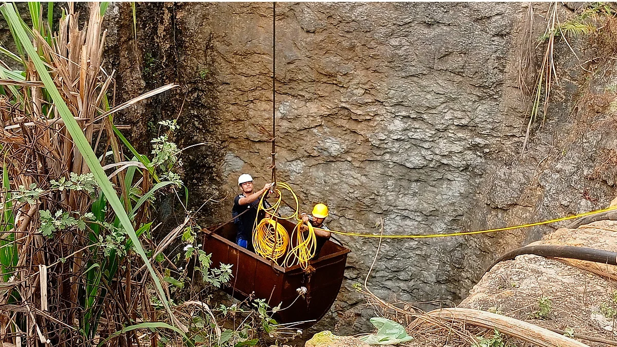 Rescue operations earlier at the Dima Hasao coal mine