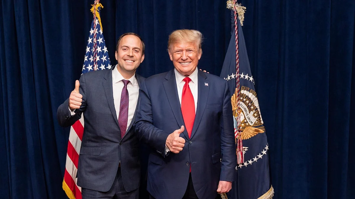 Lance Gooden with US president-elect Donald Trump (photo: @Lancegooden
/X)