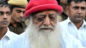 Out on interim bail, Asaram returns to Jodhpur ashram
