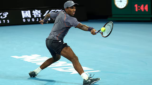 Who is Nishesh Basavareddy, who took a set off Djokovic in Australian Open?