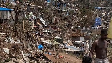 The devastation left behind by Cyclone Dikeledi