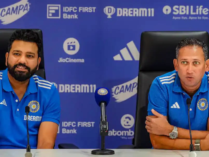 Rohit Sharma, Ajit Agarkar not on the same page on BCCI guidelines?